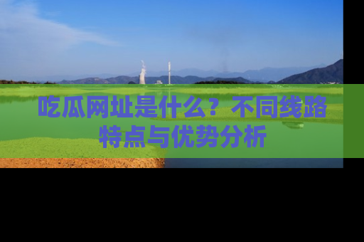 吃瓜网址是什么？不同线路特点与优势分析