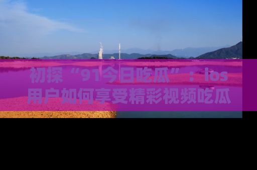 初探“91今日吃瓜”：ios用户如何享受精彩视频吃瓜时光
