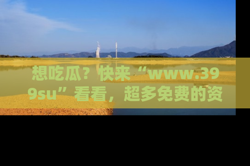 想吃瓜？快来“www.399su”看看，超多免费的资源让你尽情享受！