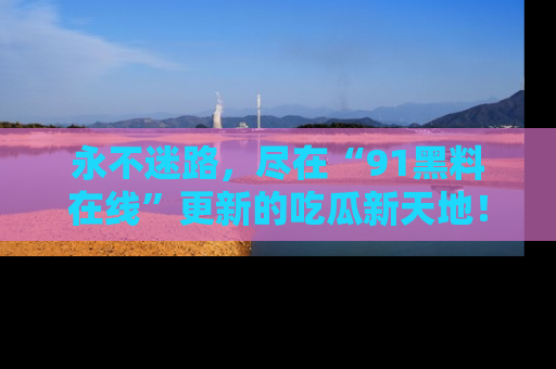 永不迷路，尽在“91黑料在线”更新的吃瓜新天地！